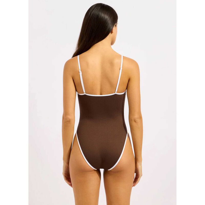 Seafolly Beach Bound Square Neck One Piece image number 1